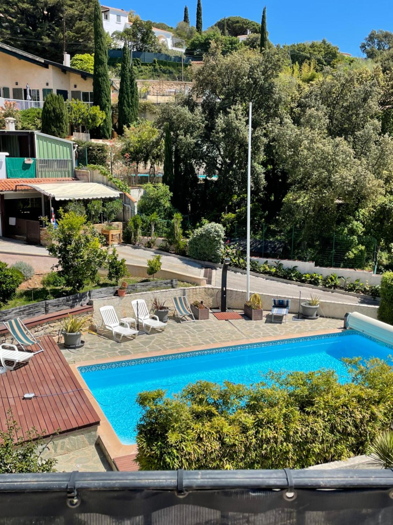 Residence Le Golfe Bleu Le Le Rayol-Canadel-sur-Mer Eksteriør billede